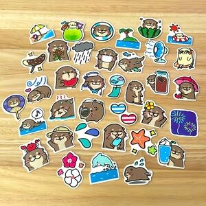 Adorable Otter Sticker Pack
